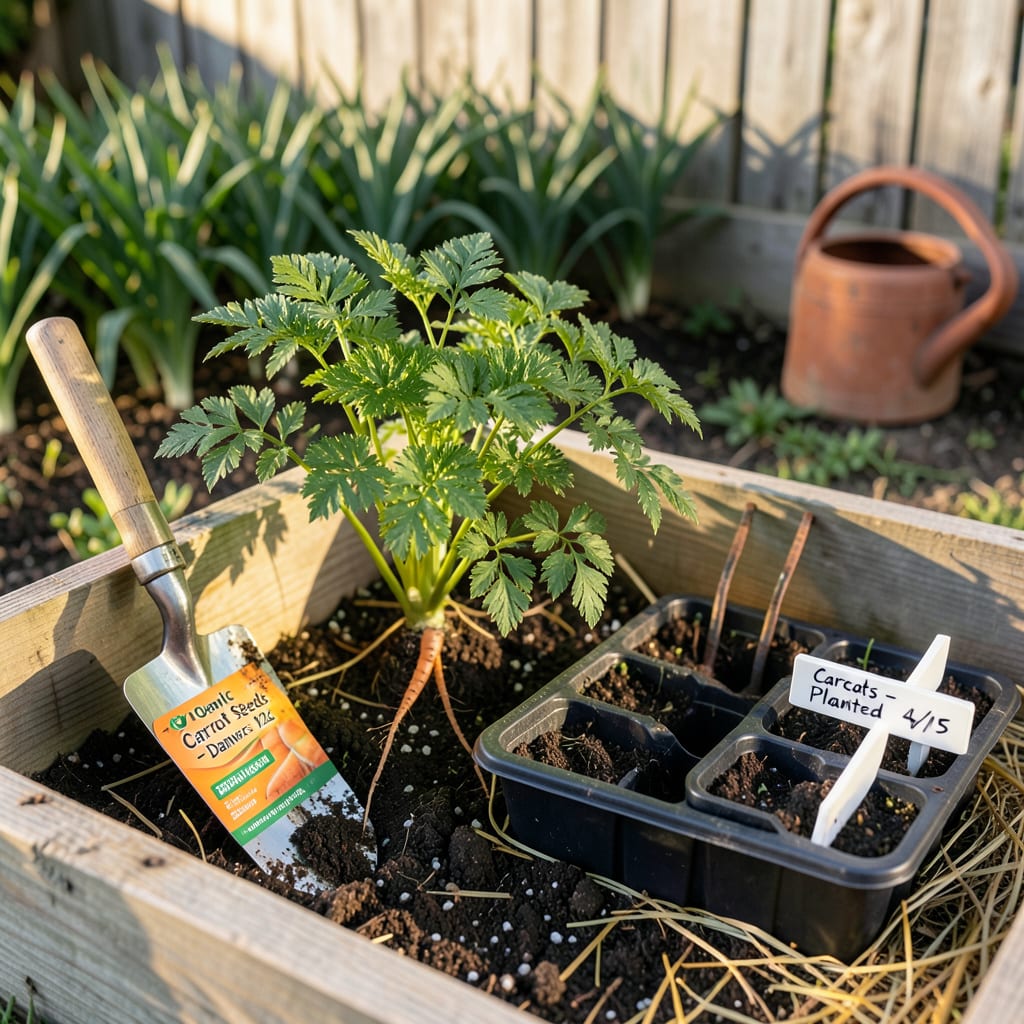 When to Plant Carrots in Illinois: Zone 5 Calendar for Sweetest Harvests example with annotations