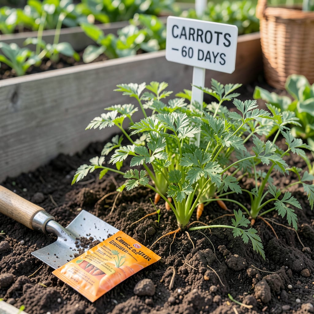 Visual representation of When to Plant Carrots in Michigan: Perfect Timing for Sweet Harvests