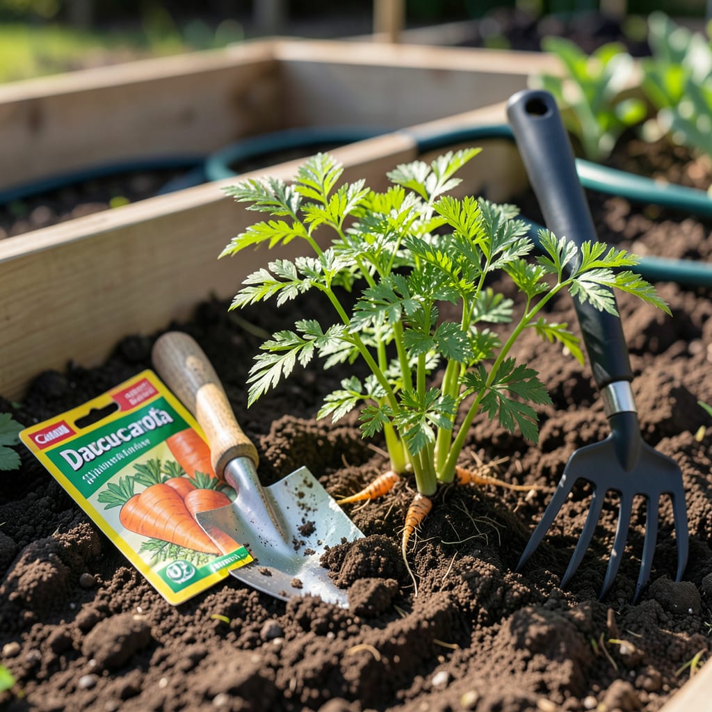 when to plant carrots in ohio example with annotations