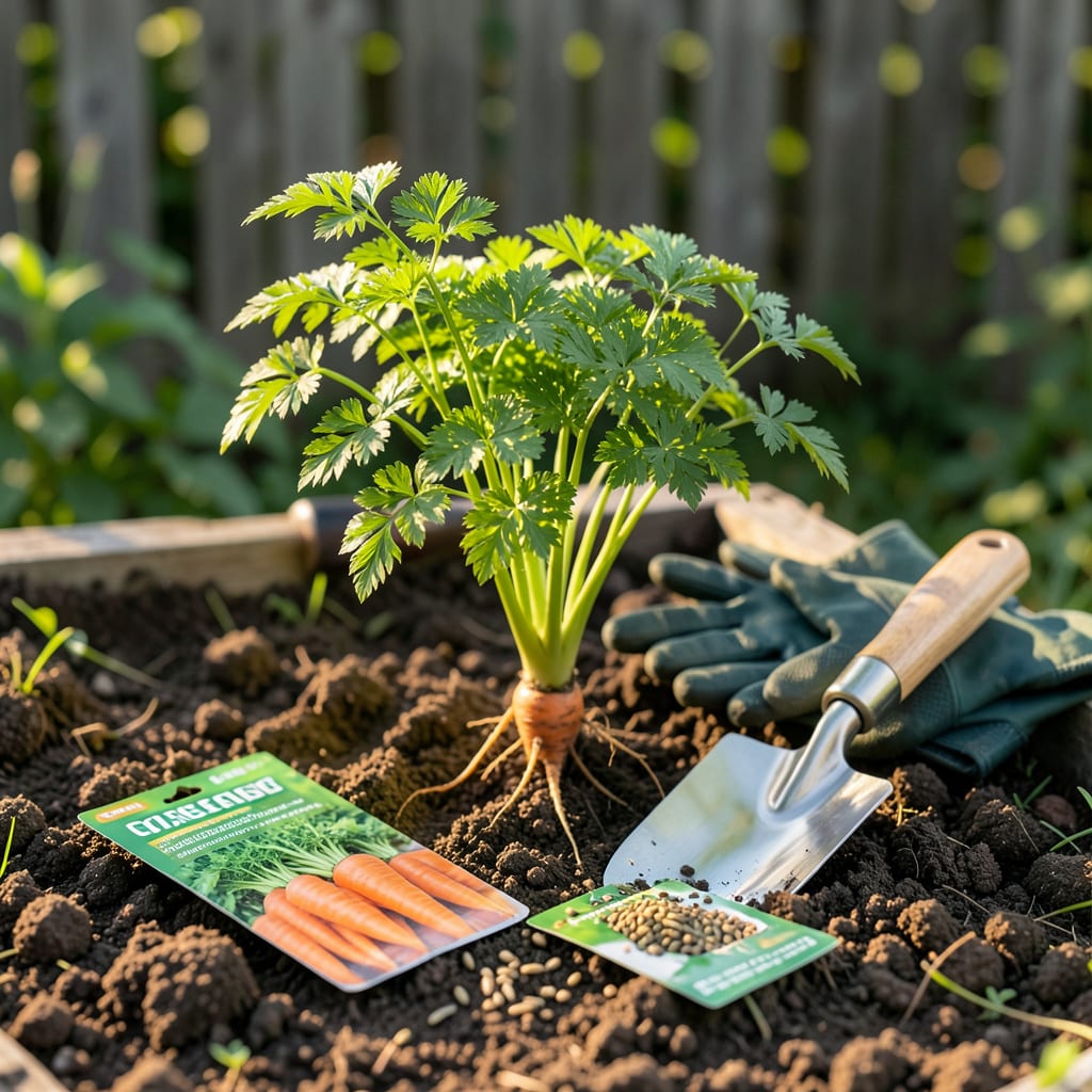 Visual representation of when to plant carrots in oregon