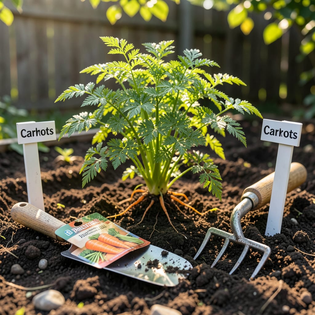 Visual representation of When to Plant Carrots in Virginia: Seasonal Guide for Perfect Harvests
