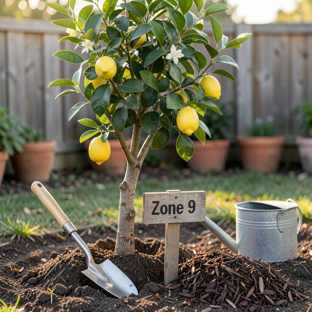 Visual representation of When to Plant Citrus Trees in Zone 9: Spring & Fall Windows for Juiciest Fruit