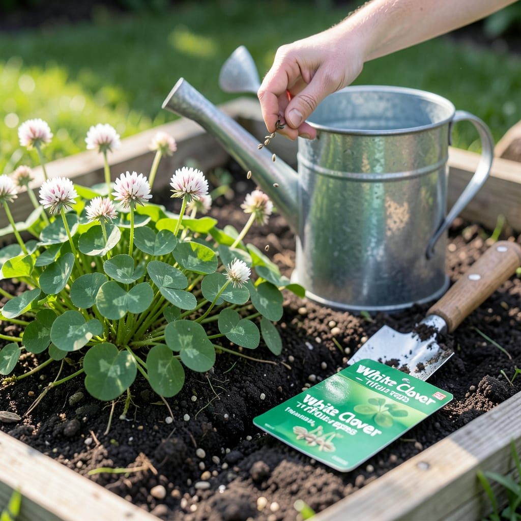 When to Plant Clover in Georgia: Ideal Seasons for Lush Growth illustration with key details