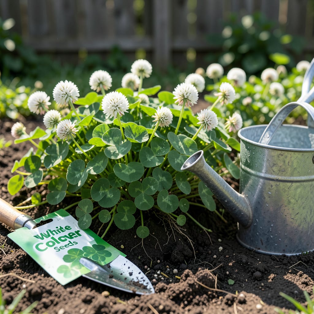 when to plant clover in nc example with annotations