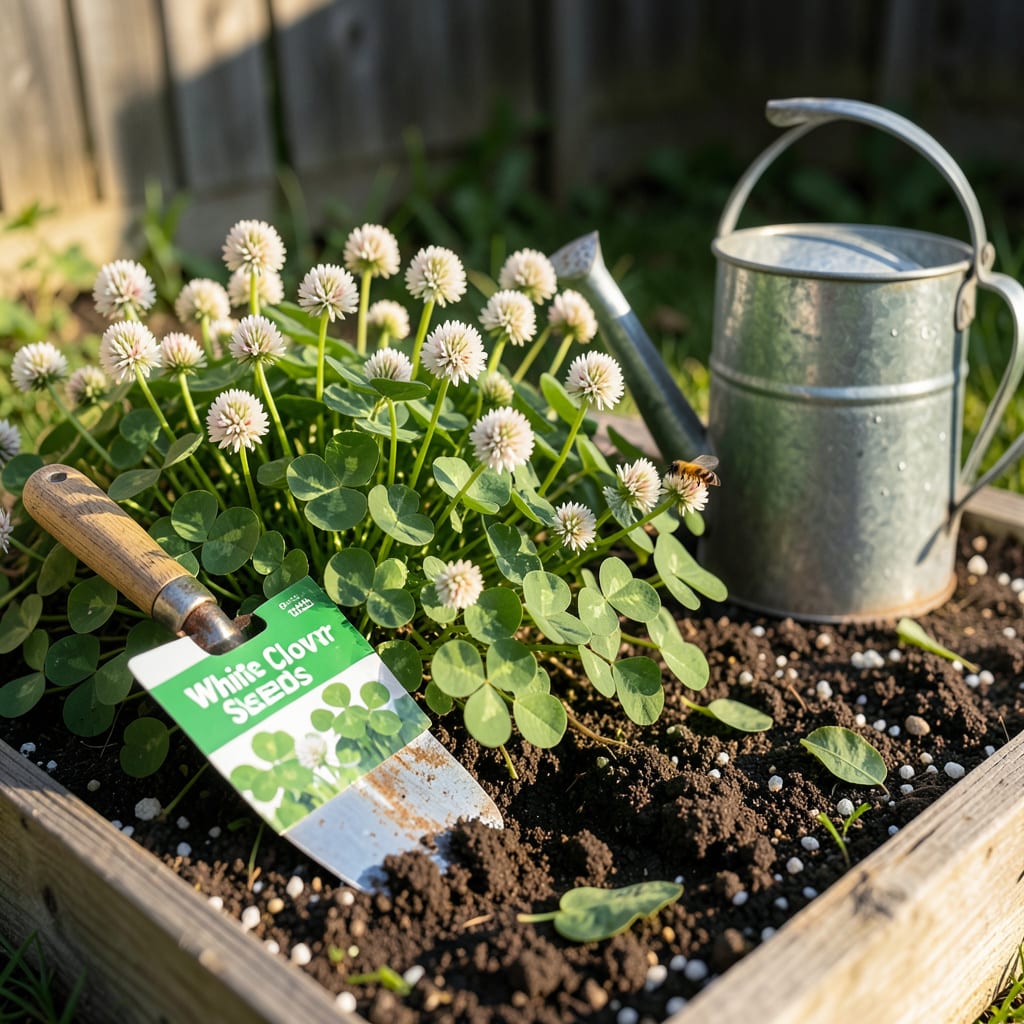 When to Plant Clover in Texas: Perfect Timing for Lush Growth illustration with key details