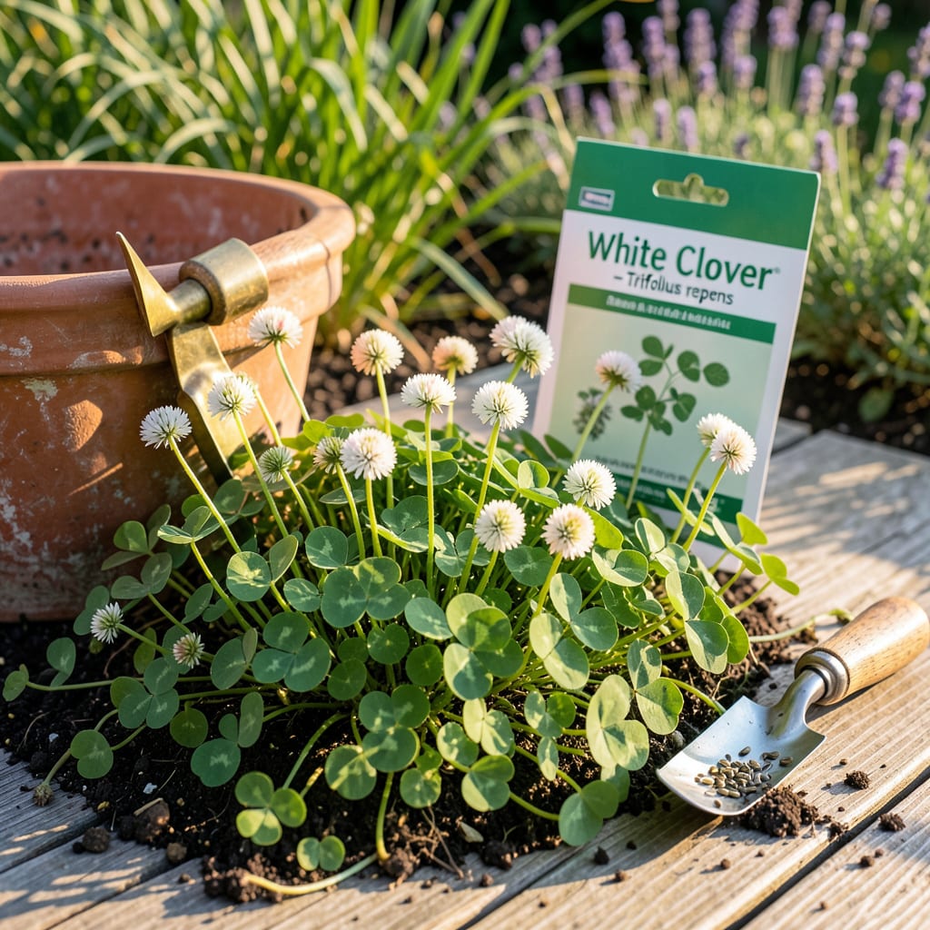 when to plant clover in virginia illustration with key details