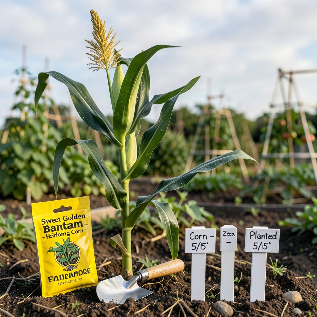 When to Plant Corn in California: Zone Specific Guide for Best Yields example with annotations