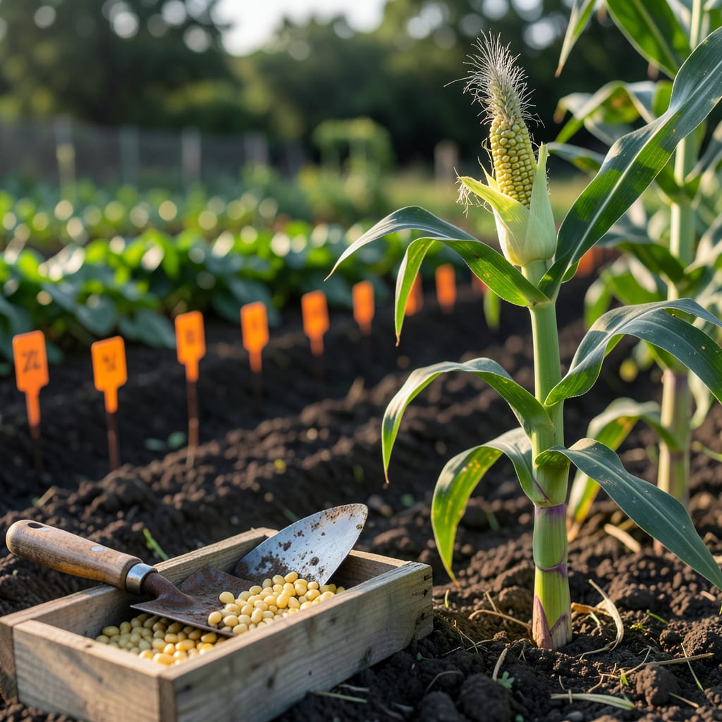 When to Plant Corn in Florida: Perfect Timing for Bumper Harvests example with annotations