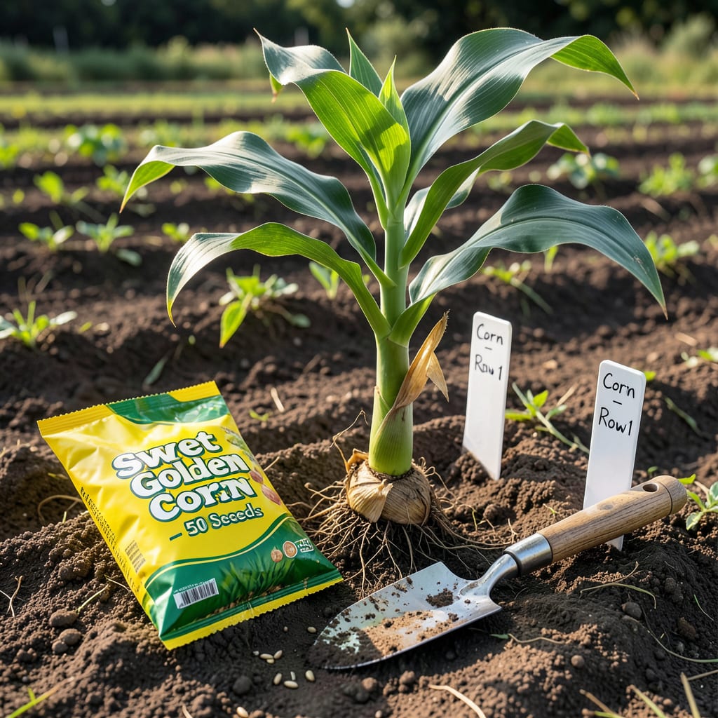 When to Plant Corn in Kentucky: Bluegrass State Calendar for Sweet Kernels example with annotations