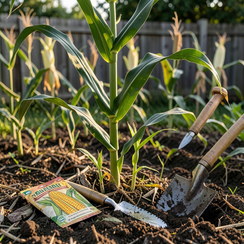 When to Plant Corn in KY: Zone Specific Dates for Sweetest Kernels example with annotations