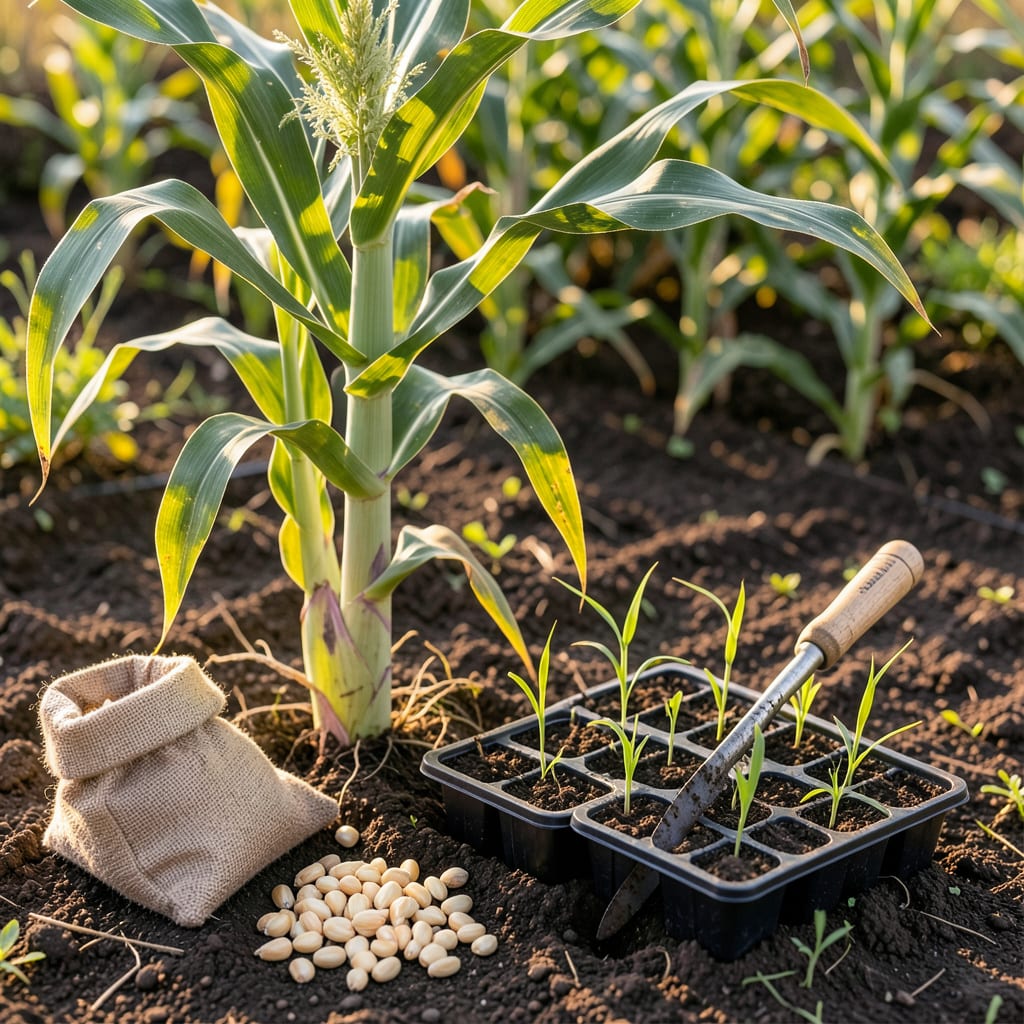 When to Plant Corn in Massachusetts: Frost Free Dates for Sweetest Kernels example with annotations