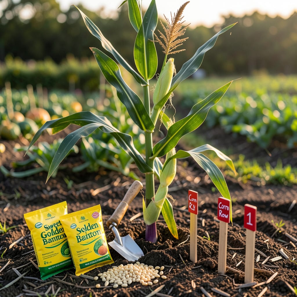 When to Plant Corn in Zone 8: Spring and Fall Windows for Plump Kernels illustration with key details