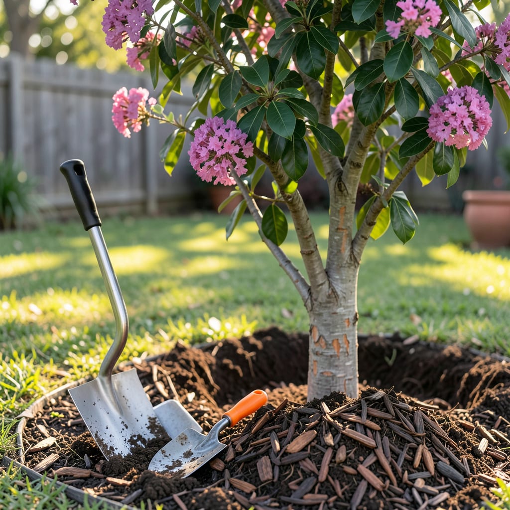 When to Plant Crepe Myrtle in Texas: Zone Specific Timing for Lush Blooms illustration with key details