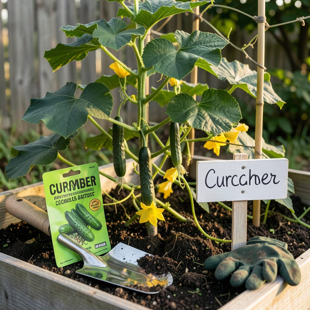 When to Plant Cucumbers in NJ: Frost Free Windows for Crisp Harvests illustration with key details