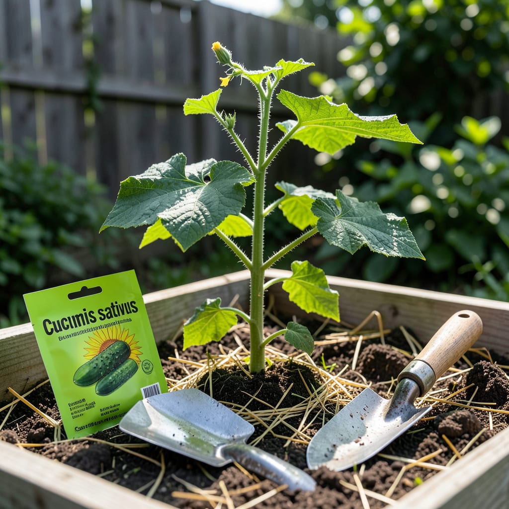 When to Plant Cucumbers in Zone 7: Spring & Summer Windows for Crisp Harvests example with annotations