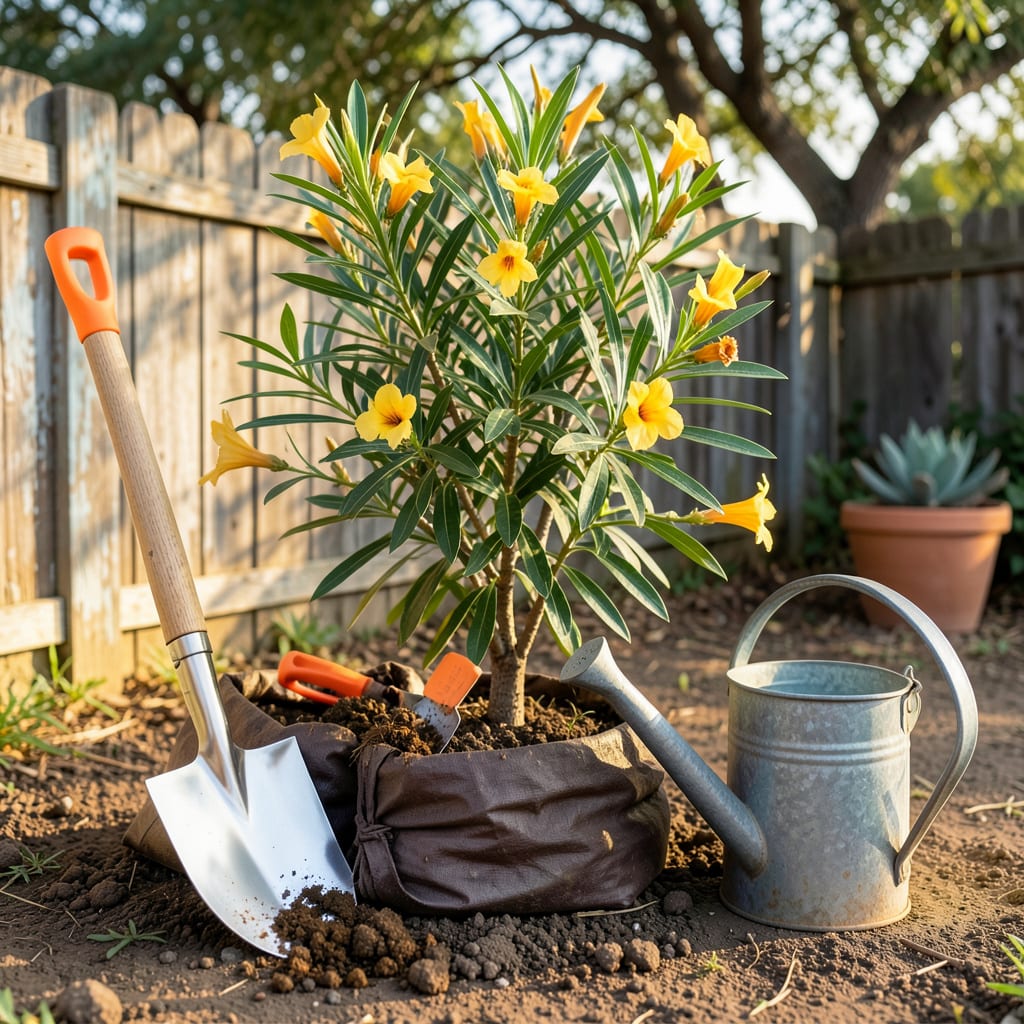 when to plant esperanza in texas example with annotations