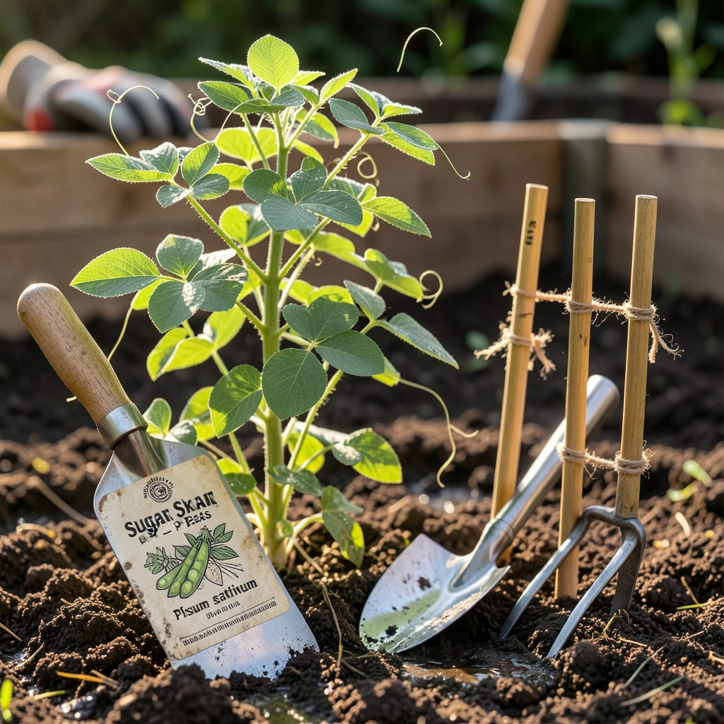 When to Plant Fall Peas in Zone 6: Late Summer Timing for Sweetest Pods illustration with key details