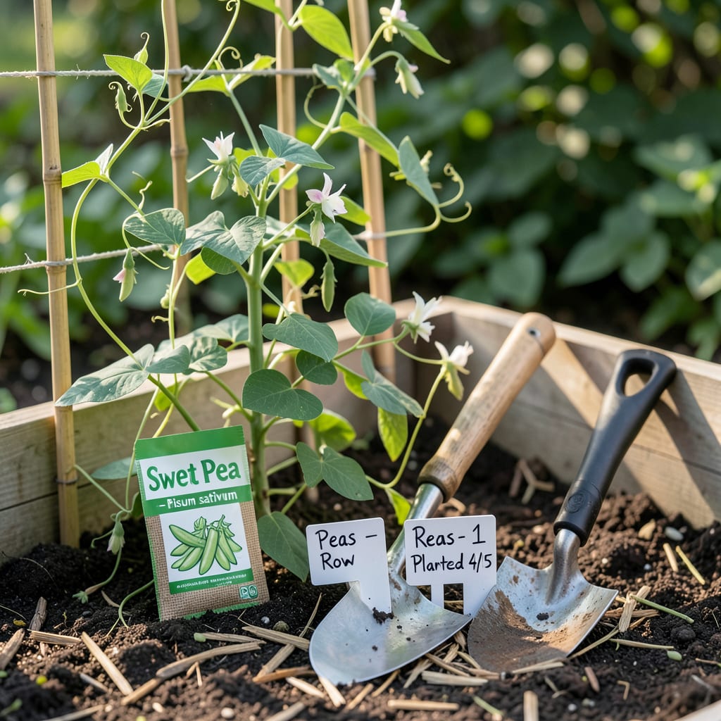 When to Plant Fall Peas in Zone 7: Late Summer Timing for Sweetest Harvests example with annotations