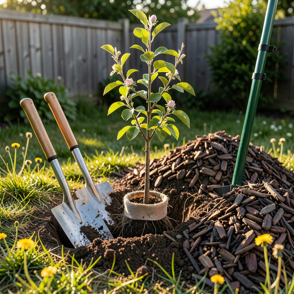 When to Plant Fruit Trees in Michigan: Zone Specific Spring & Fall Windows example with annotations