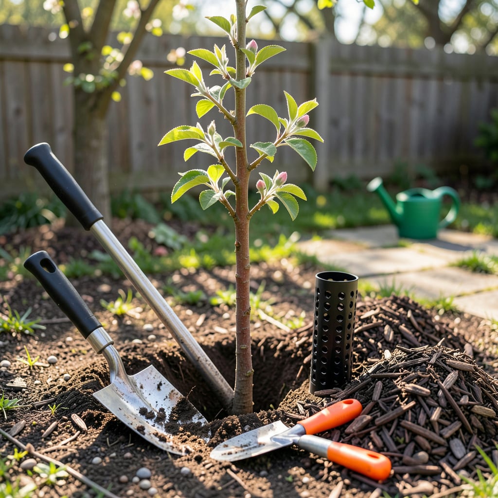 When to Plant Fruit Trees in Zone 6: Seasonal Guide for Best Growth example with annotations