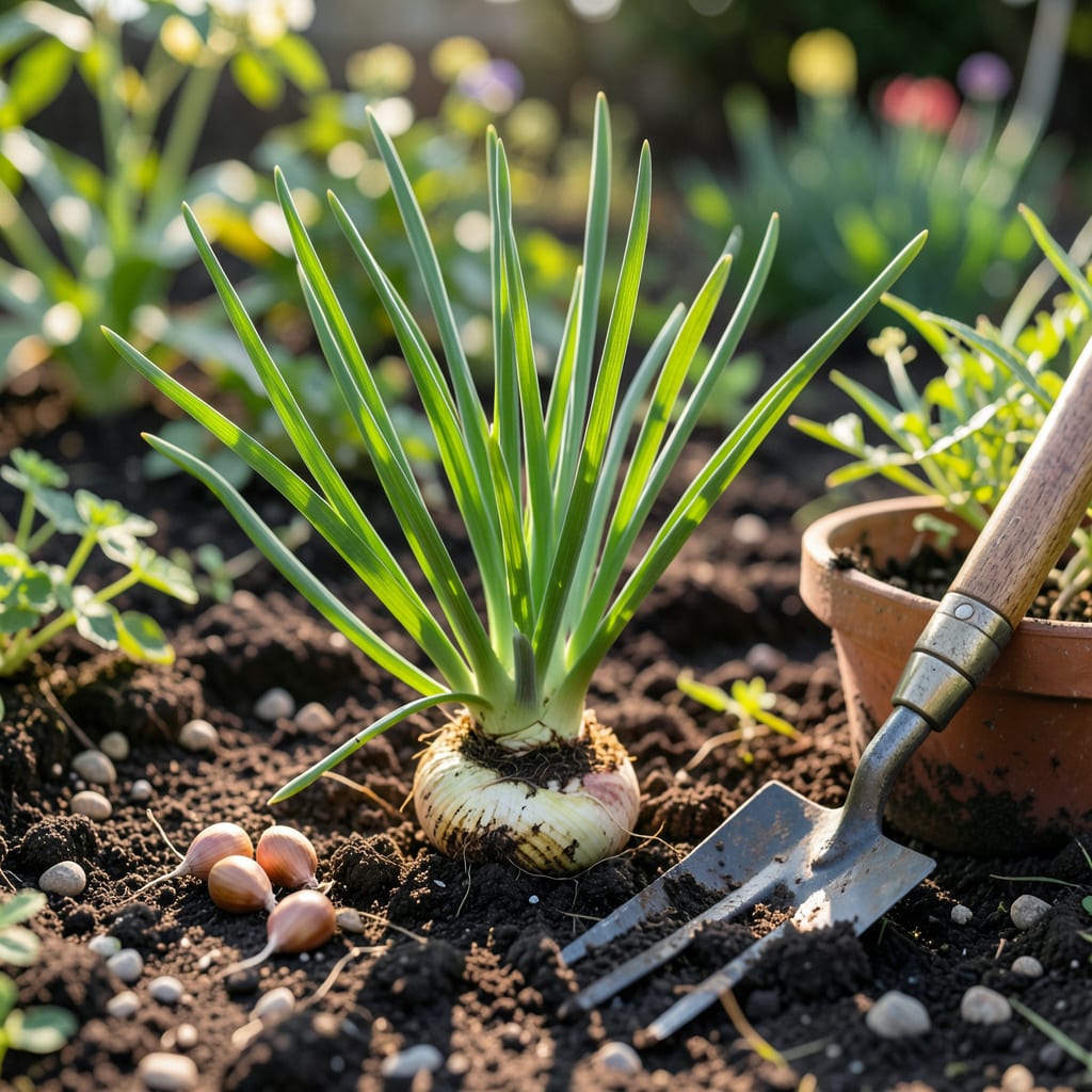 When to Plant Garlic in Michigan: Expert Timing for Best Harvests example with annotations