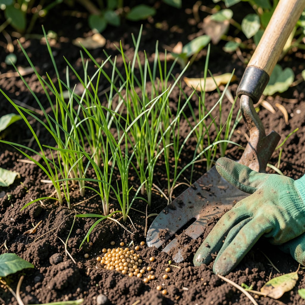 Visual representation of when to plant grass seed in mn