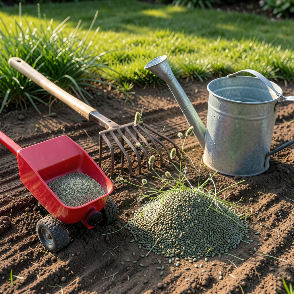 Visual representation of When to Plant Grass Seed in NY Spring: Perfect Timing for Lush Lawns