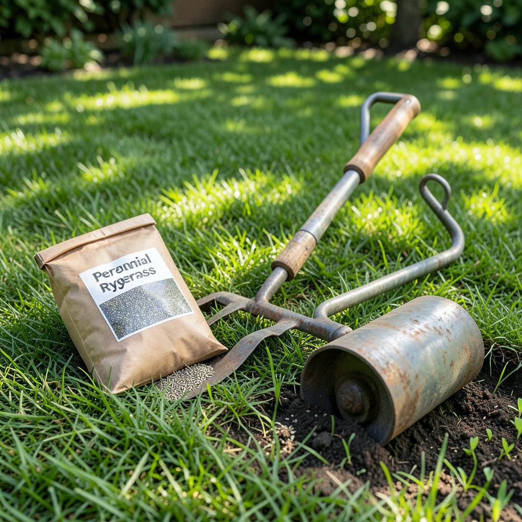 When to Plant Grass Seed in PA: Best Times for a Lush Lawn illustration with key details