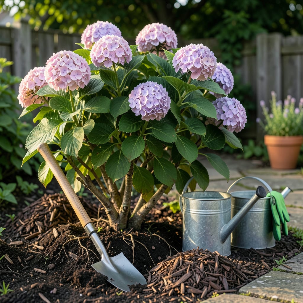 Visual representation of When to Plant Hydrangeas in NJ: Spring and Fall Timing for Lush Blooms