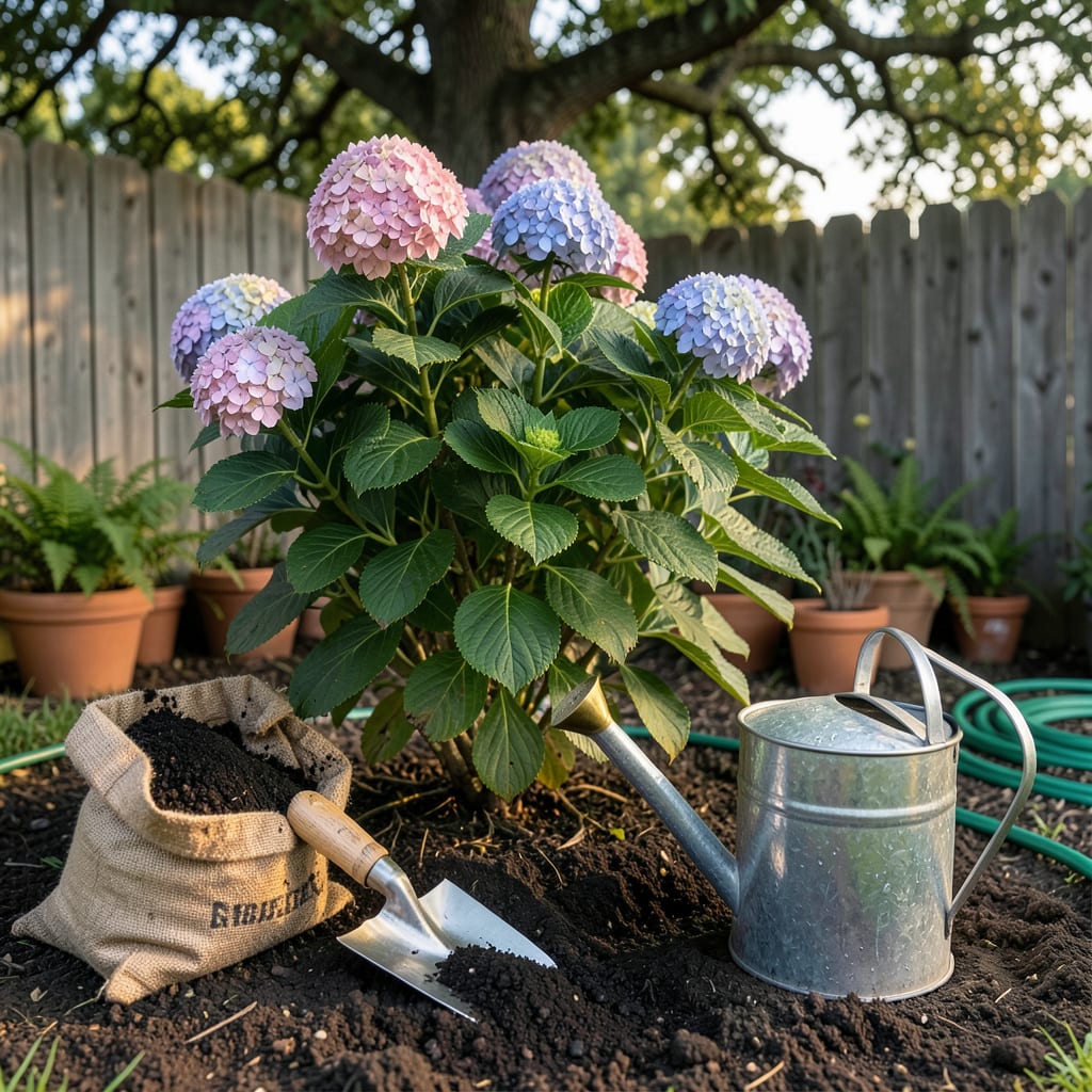 Visual representation of When to Plant Hydrangeas in SC: Late Fall for Vibrant Spring Blooms