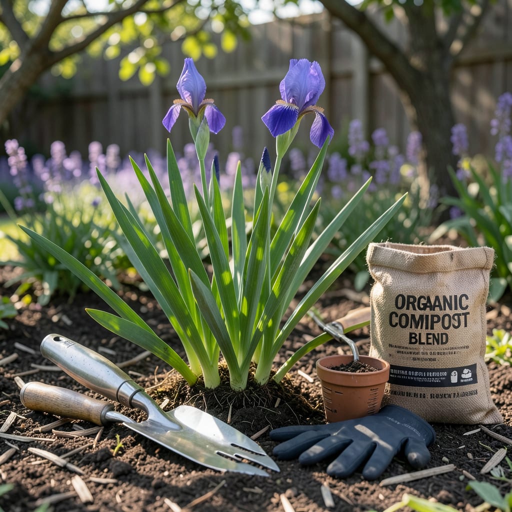 Visual representation of When to Plant Iris Bulbs in NC: Mountain vs Piedmont Schedule for Vibrant Blooms
