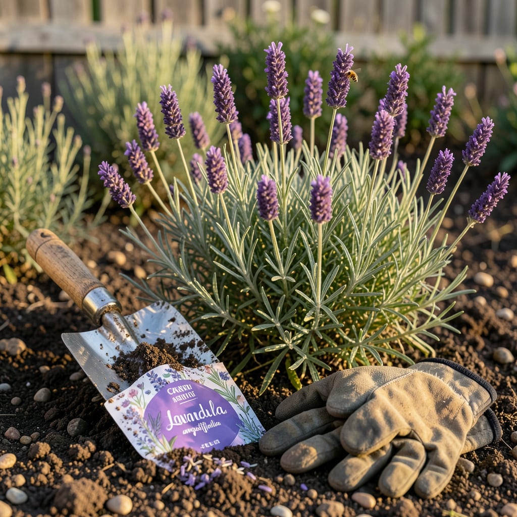 when to plant lavender in ohio illustration with key details