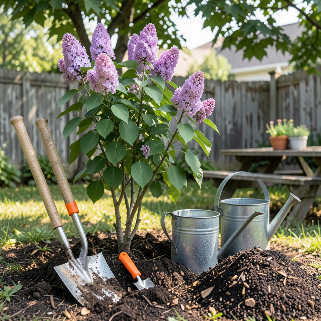 Visual representation of When to Plant Lilac Bushes in Michigan: Spring and Fall Windows for Vibrant Blooms