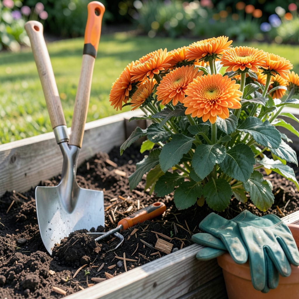 Visual representation of When to Plant Mums in the Ground: Perfect Timing for Fall Blooms