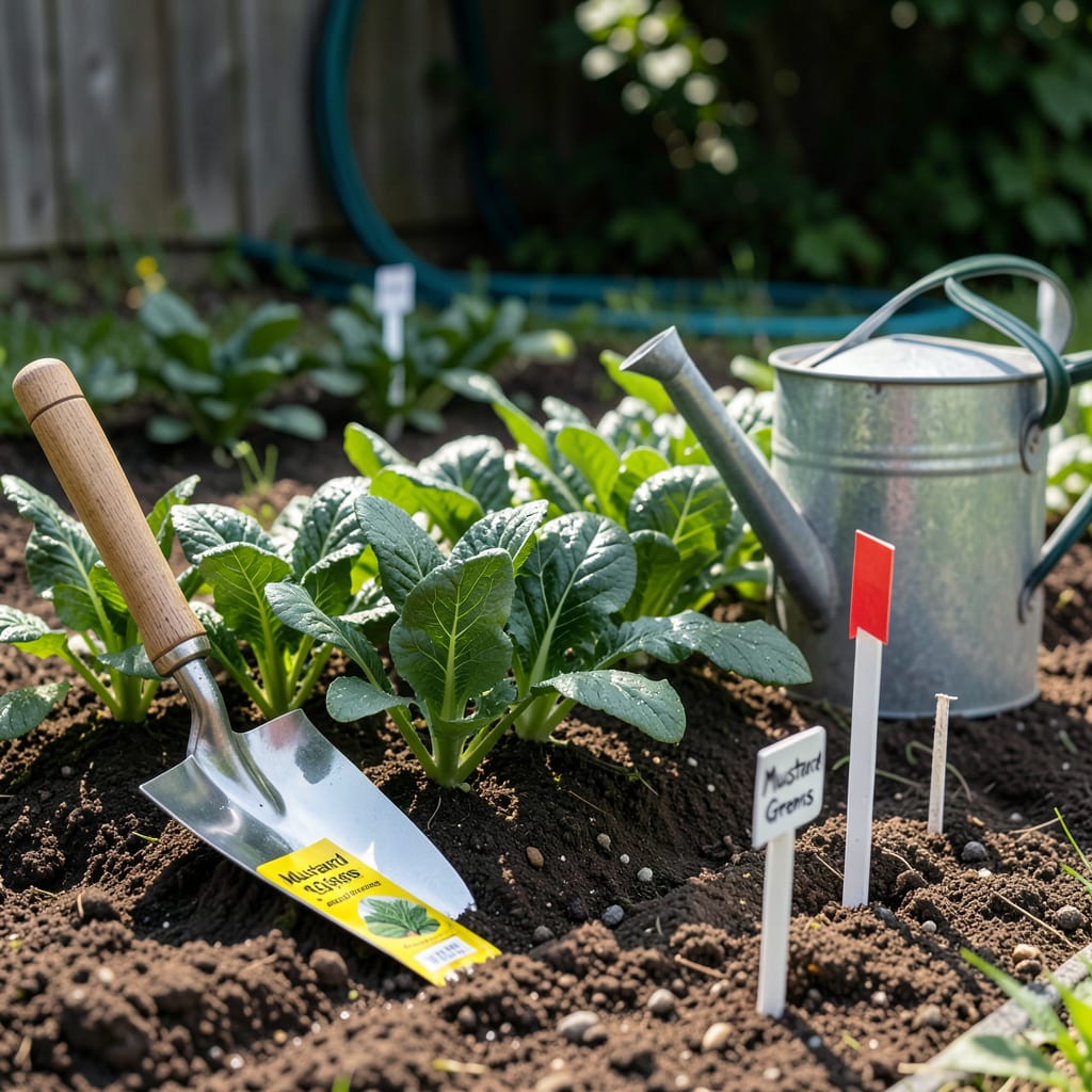 Comprehensive When to Plant Mustard Greens in Zone 7: Fall & Spring Timing for Fast Growth visual reference