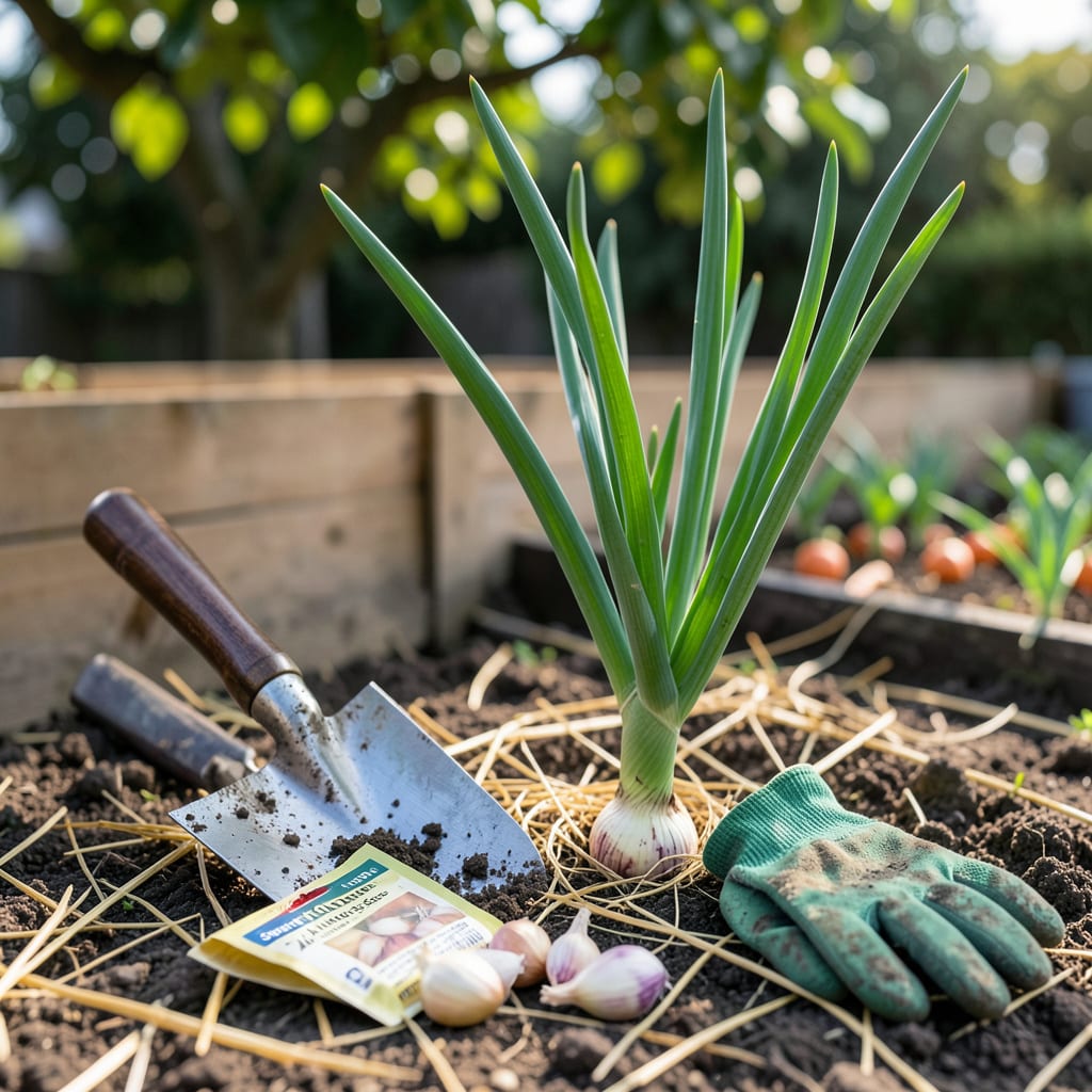 when to plant onions in central texas illustration with key details
