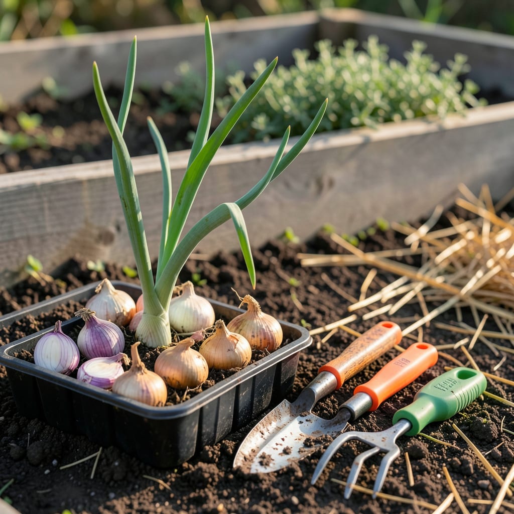 When to Plant Onions in Florida: Month by Month Guide for Sweetest Harvests example with annotations
