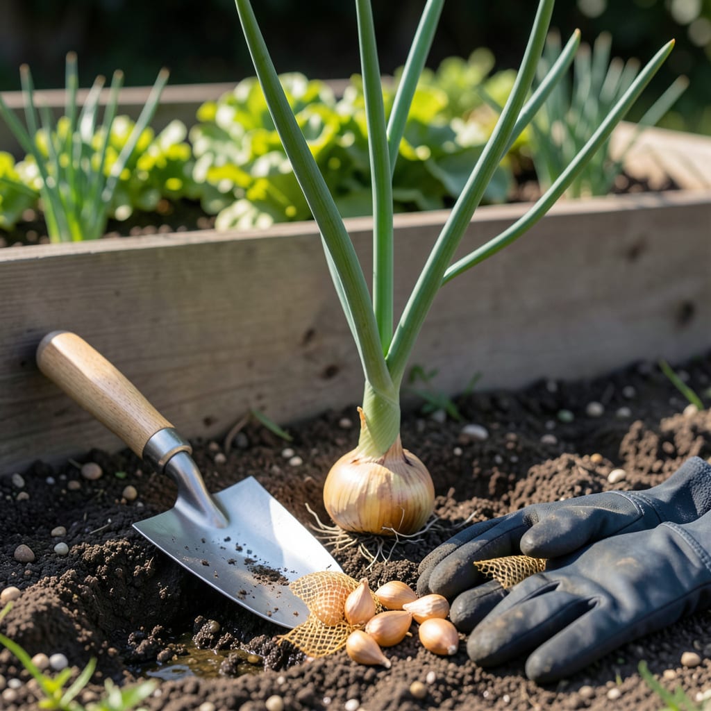 When to Plant Onions in North Texas: Zone Specific Calendar for Sweetest Harvests illustration with key details