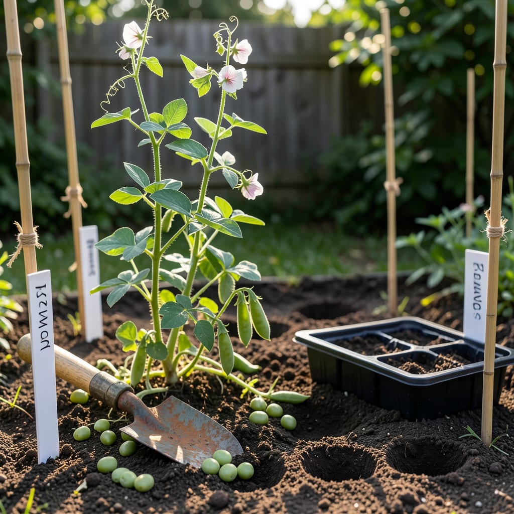 When to Plant Peas in Georgia: Piedmont vs Coastal Timing for Sweetest Pods illustration with key details