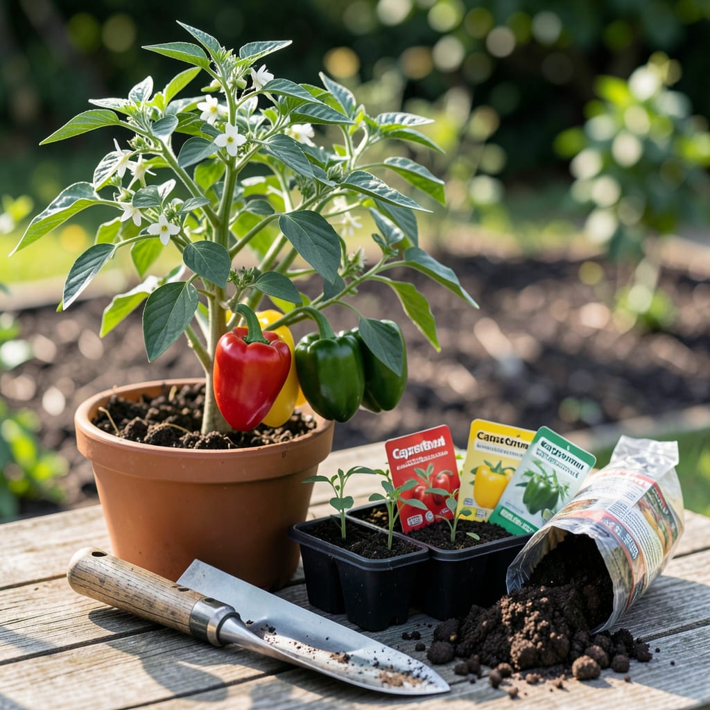 Visual representation of When to Plant Peppers in PA: Zone Specific Dates for Spicy Harvests