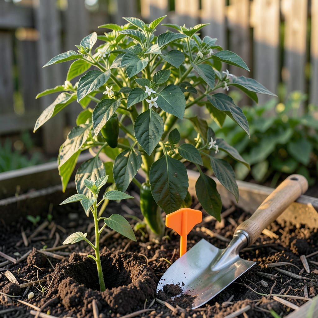 when to plant peppers in tennessee example with annotations