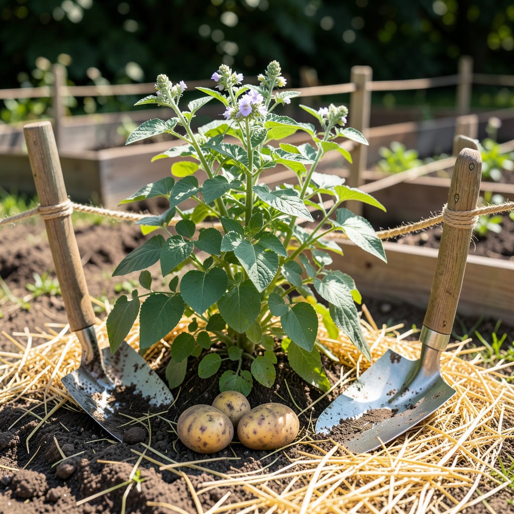 Visual representation of When to Plant Potatoes in Georgia: Perfect Timing for Big Harvests