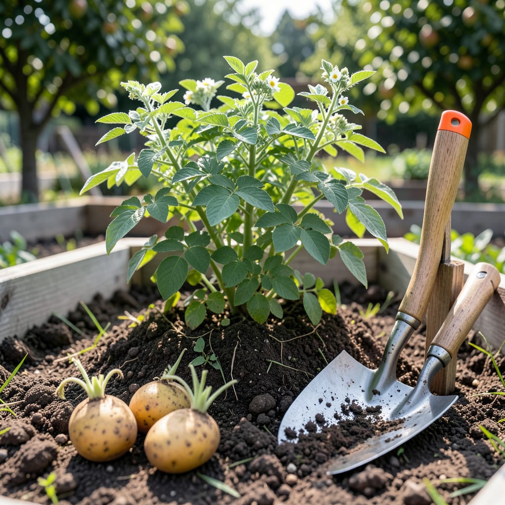 When to Plant Potatoes in Indiana: Perfect Timing for Big Harvests illustration with key details