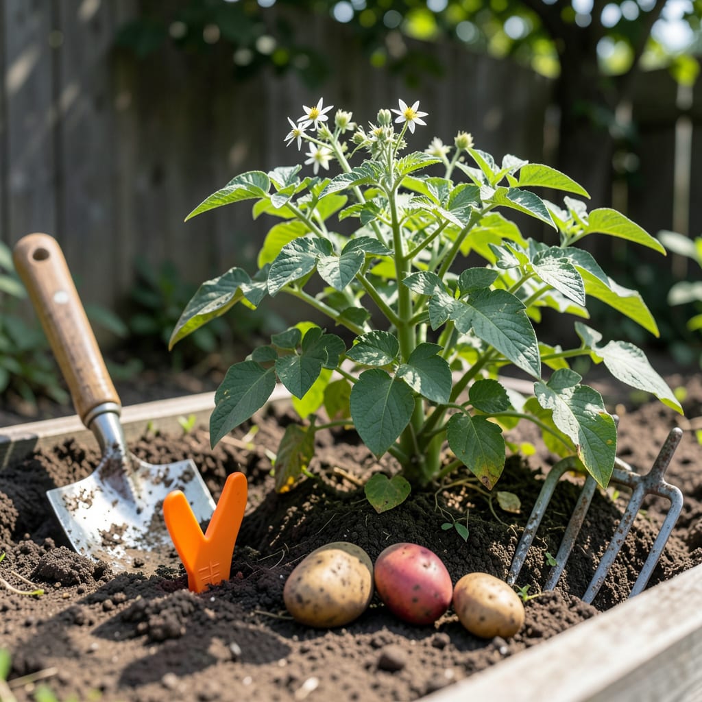 When to Plant Potatoes in Zone 6a: Soil Temp Tricks for Bumper Crops illustration with key details