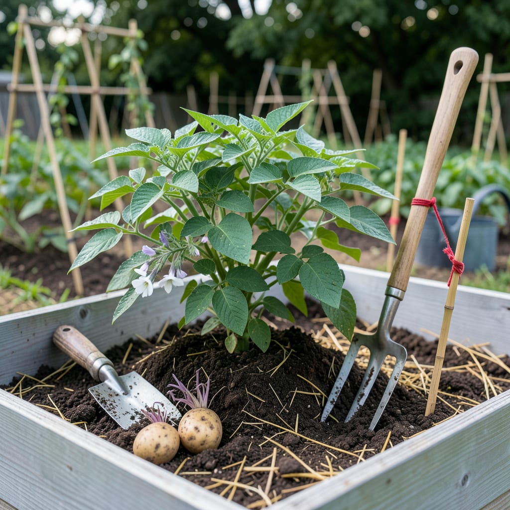 When to Plant Potatoes in Zone 9B: Perfect Timing for Big Harvests illustration with key details
