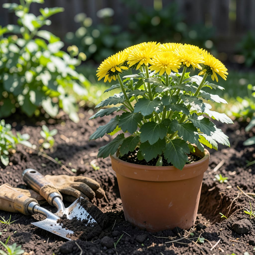 When to Plant Potted Mums in Ground: Seasonal Guide for Success detailed visual guide