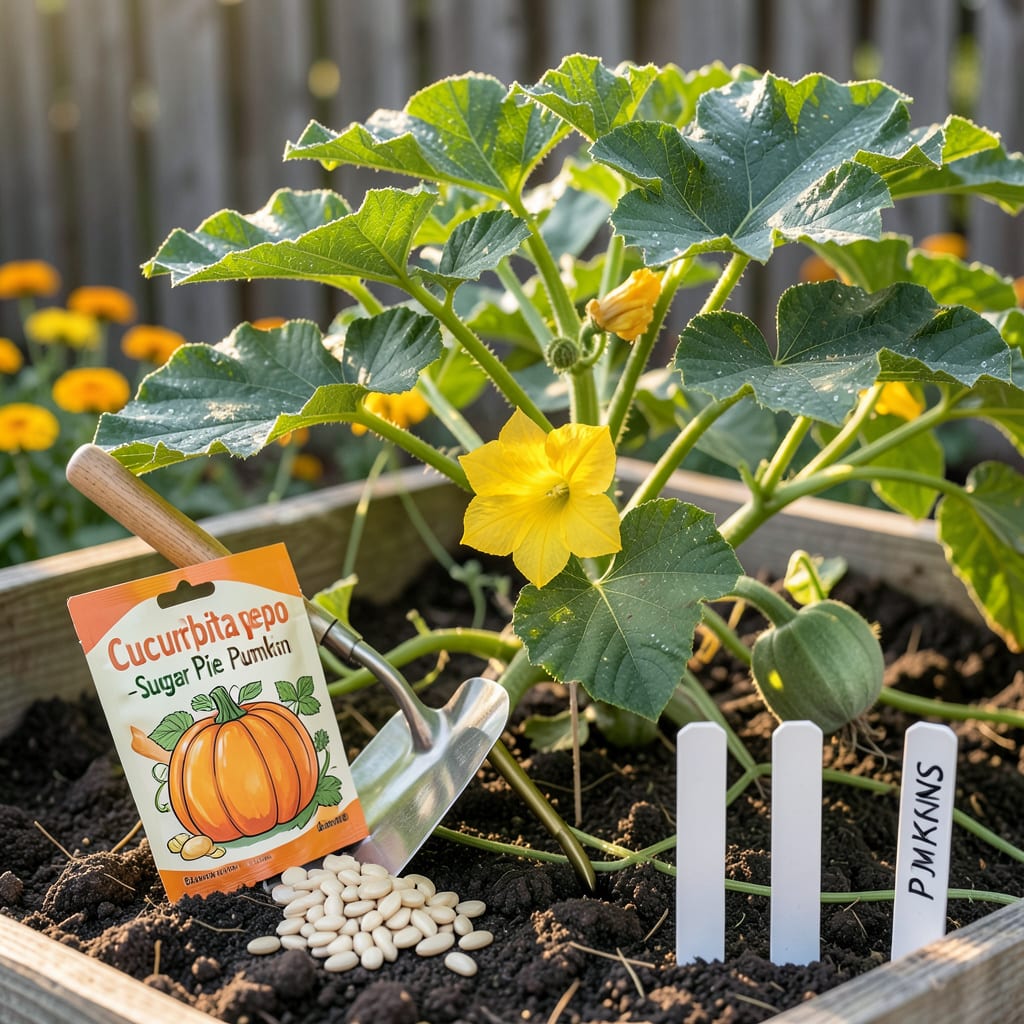 when to plant pumpkins in louisiana example with annotations