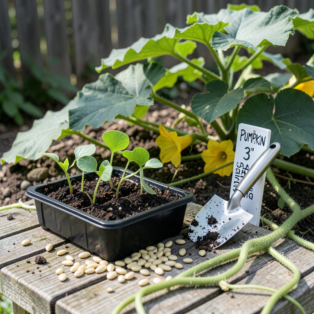 When to Plant Pumpkins in Massachusetts: Zone 5 7 Calendar for Giant Jack O’ Lanins illustration with key details