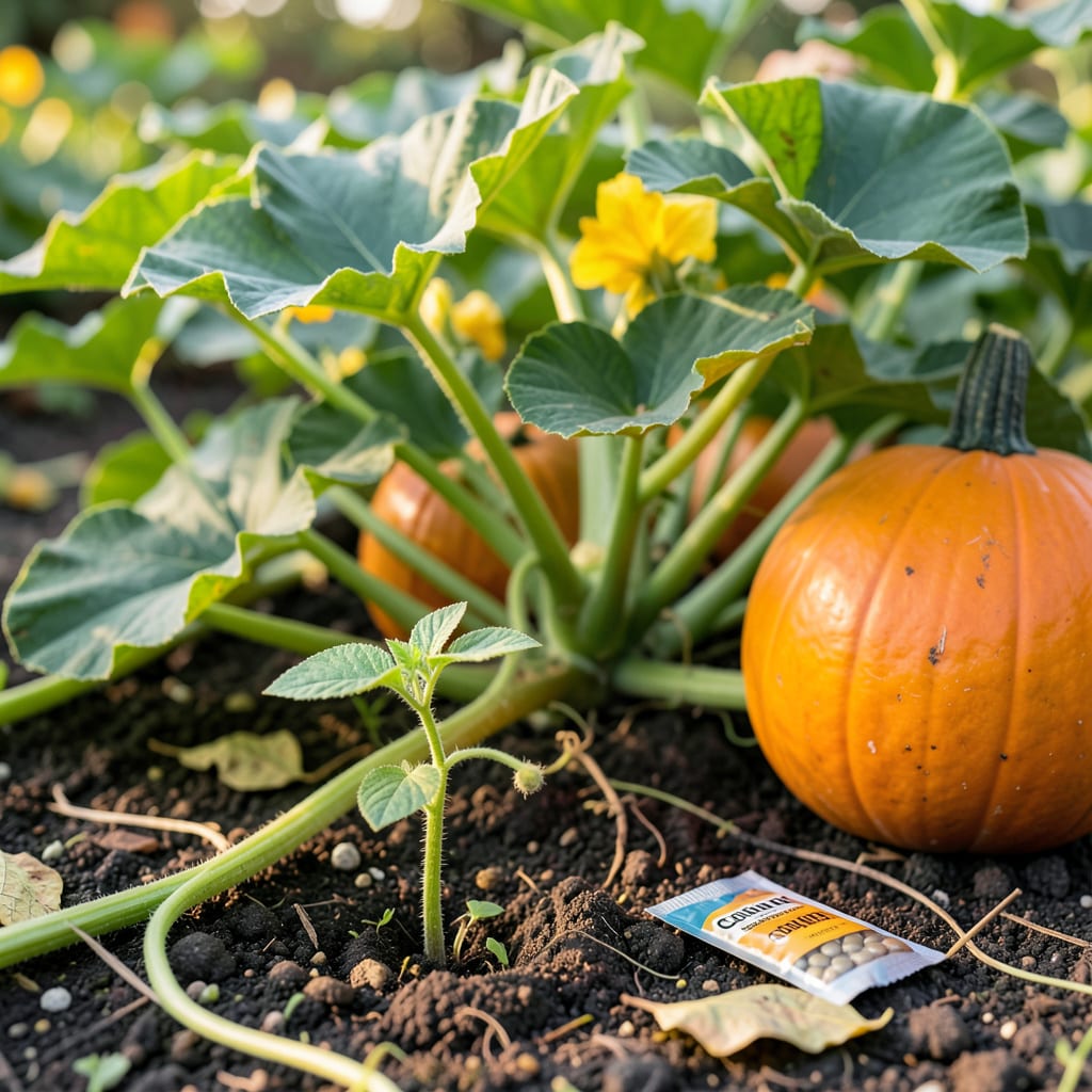 When to Plant Pumpkins in Ohio: Expert Timing for Best Harvests example with annotations