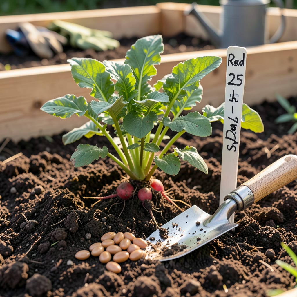 When to Plant Radishes in Texas: Zone Specific Calendar for Crisp Harvests example with annotations